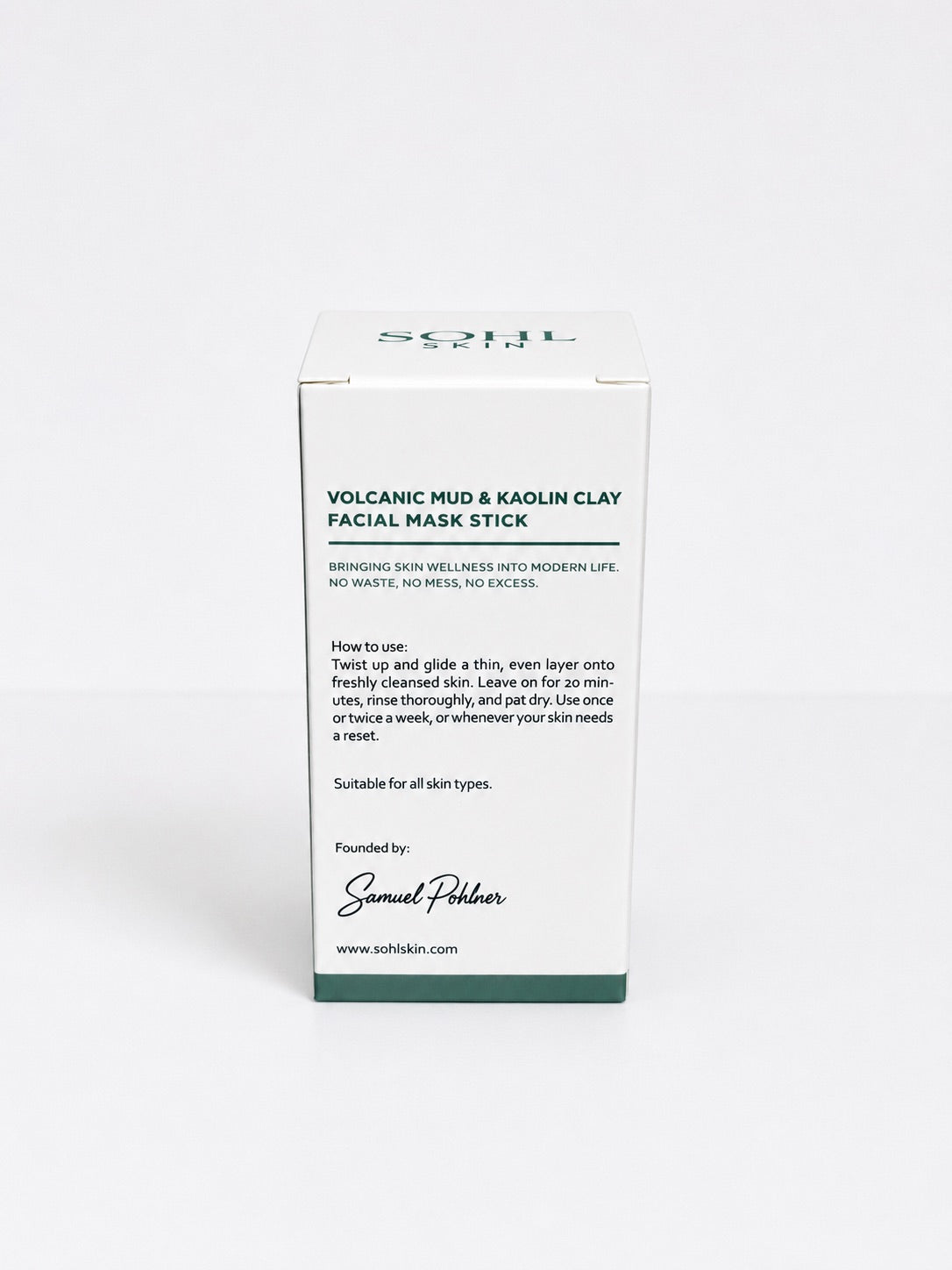 Volcanic Mud Facial Mask Stick