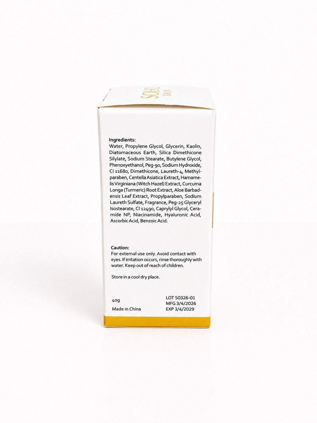 Turmeric Facial Mask Stick